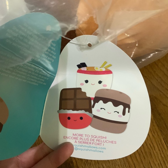 RARE LARGE 20” Carmelita s’more original Squishmallow. BRAND NEW - Picture 5 of 5